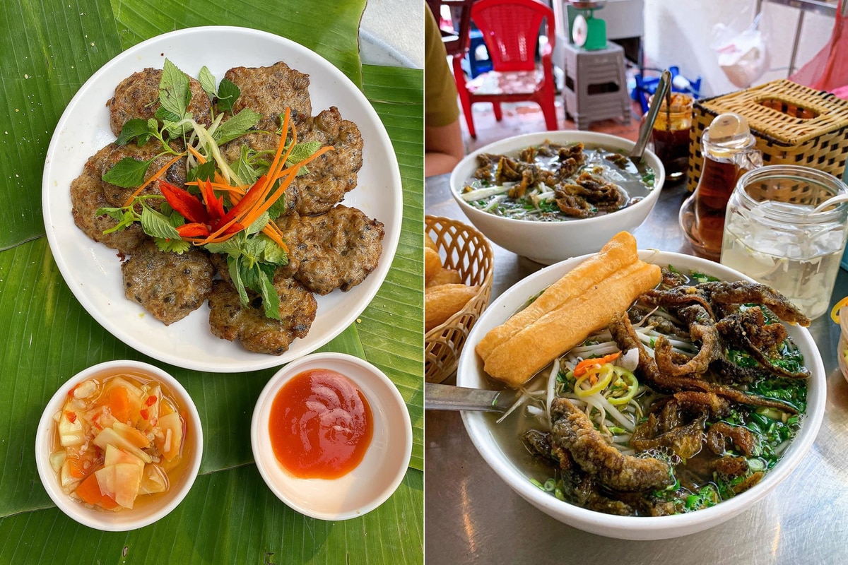 Miến lươn Phủ Doãn mang đến hương vị ngon khó cưỡng giữa miến dong dai dai và lươn giòn béo thơm lừng